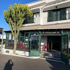  at Pizzeria Mezzaluna in Lanzarote