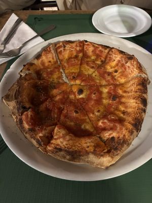 Appetizer pizza   at Pizzeria Mezzaluna in Lanzarote