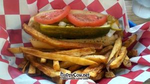  at Huey's Hot Dogs in Chicago