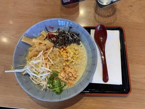 Vegan ramen  at Kato Ramen in Toledo