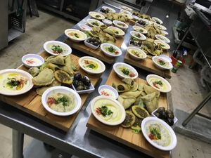 Paquete Mezza para 2 personas vegetariano o vegano. at Ya Beirout in Merida