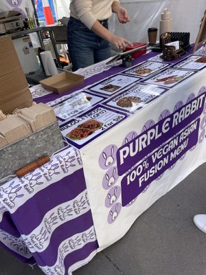   at Purple Rabbit Food Truck in Ascot Vale