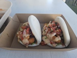 Prawn Bao   at Purple Rabbit Food Truck in Ascot Vale