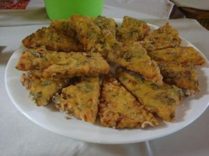 fried tempeh at Mila's Warung in Sanur