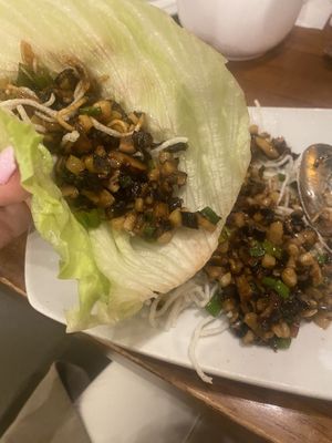 Lettuce wraps (veggie only)   at California Pizza Kitchen in Guam