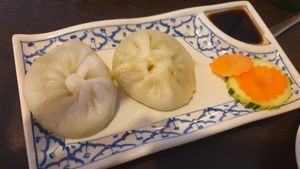 Chive dumplings at My Thai Restaurant in Gisborne