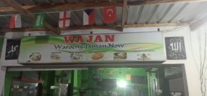Banner at Warung Jaman Now in 