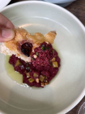 Beetroot dip   at Beast&Co - Bohemian Cuisine in Surry Hills