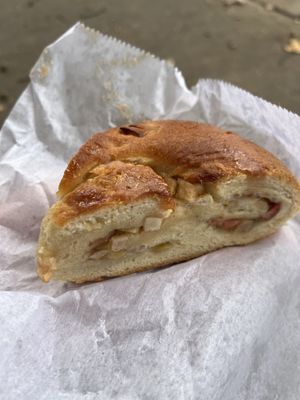 Apple challah  at Happy Chicks Bakery in Cincinnati