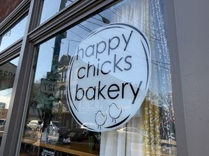 Welcome!  at Happy Chicks Bakery in Cincinnati