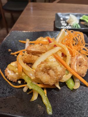 Chilli vegan squid 😍  at Maneki in Dublin