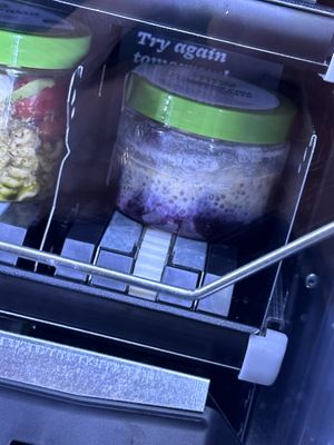 Blueberry is better than the pineapple   at DFW - Farmer's Fridge in Dallas