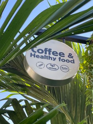 Outside  at Alfonsina Coffee in Tulum