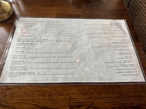 Lunch Menu Back at AMMATOLI in Long Beach