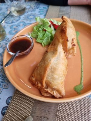 Vegan Samosas at Chef Guru - Indian Cuisine  in Funchal