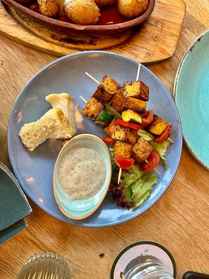 Vorspeise: Tofuspieße at Naane in Bielefeld