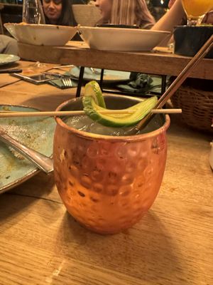 Moscow Mule  #Veganuary at Naane in Bielefeld