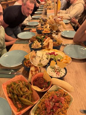 Vegan meze plattern #Veganuary at Naane in Bielefeld