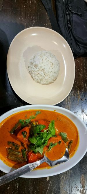 Curry Cot Fish at Zen Xin Vegetarian in Penang