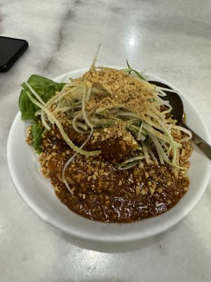 Tofu satay   at Zen Xin Vegetarian in Penang