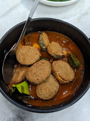 Asam "Fish" at Zen Xin Vegetarian in Penang