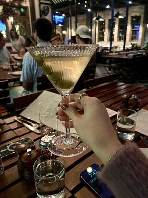 Patio with live music   at Poco Fiasco  in Dallas