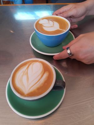 Coffee at The Birds & The Beets in Vancouver