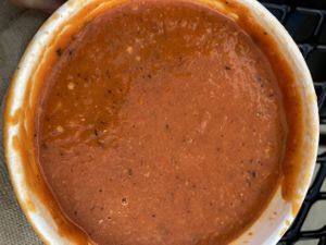 Tomato soup at Rabbit Food in Painesville