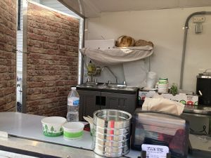 Food truck interior  at Rabbit Food in Painesville