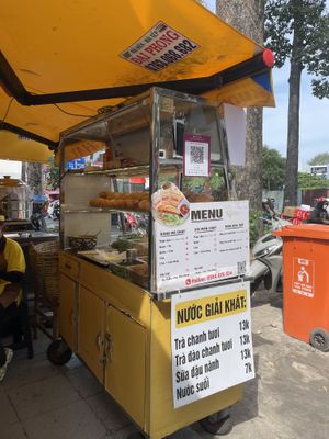   at Banh Mi Chay Khoi - Food Stall in Ho Chi Minh City