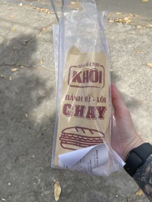   at Banh Mi Chay Khoi - Food Stall in Ho Chi Minh City