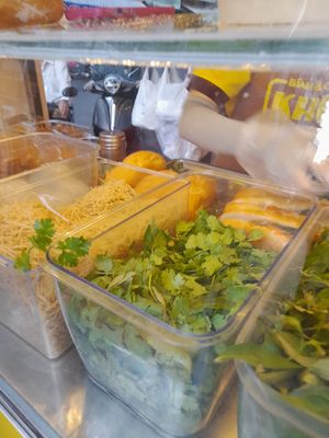 Vegan ingredients at Banh Mi Chay Khoi - Food Stall in Ho Chi Minh City