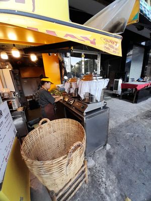 Preparing food at Banh Mi Chay Khoi - Food Stall in Ho Chi Minh City
