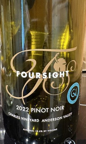   at Foursight Wines in Boonville