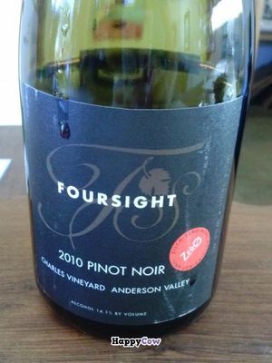 Pinot Noir at Foursight Wines in Boonville