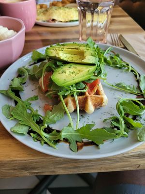 Avocado Toast at Craffles in Vancouver