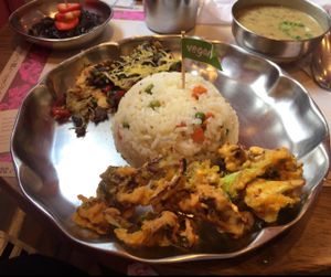 Main dish at Gulab Hari in Sao Paulo