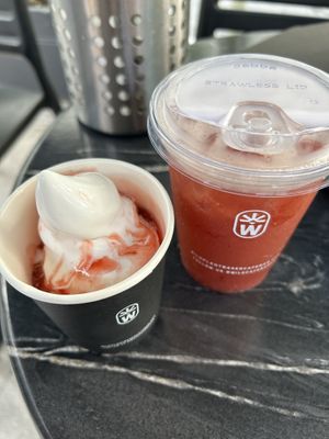 Strawberry drink and sunday  at WILD in Metro Manila