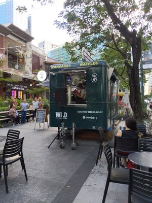 Wild is perfect for chill afternoons. The seating area is alfresco and nice for casual meetups. I ordered the Classic Vanilla on Waffle Cone. #Veganuary at WILD in Metro Manila