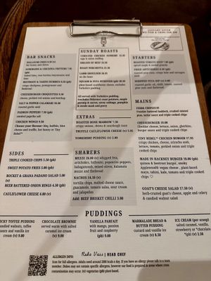   at The Hercules in South East London