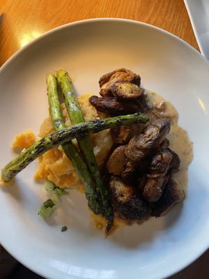 Lions mane Mushrooms   at Sweet Grass Grill in Tarrytown
