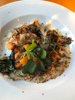 Hen of the Wood Mushrooms at Sweet Grass Grill in Tarrytown