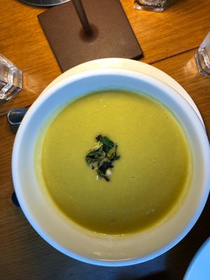 Asparagus Soup at Sweet Grass Grill in Tarrytown