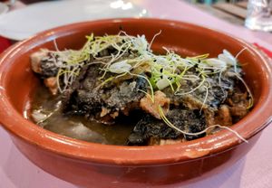 Bacallau! 😱🤯 at Utopía in A Coruna