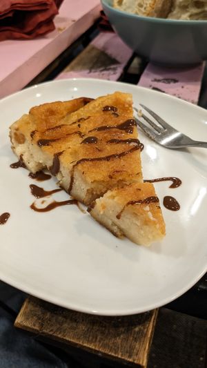 Cheesecake at Utopía in A Coruna