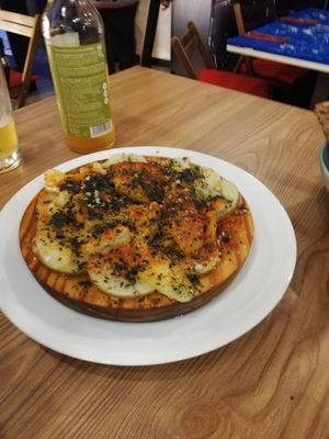 Tasty pulpo at Utopía in A Coruna