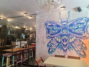 Inside at Utopía in A Coruna