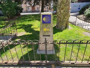 Right on the Camino at Utopía in A Coruna