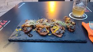 Foie con reducción al oporto at Utopía in A Coruna