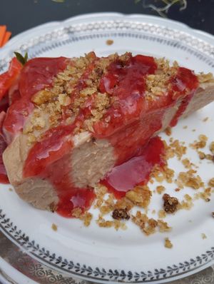 Tarta de queso at Utopía in A Coruna